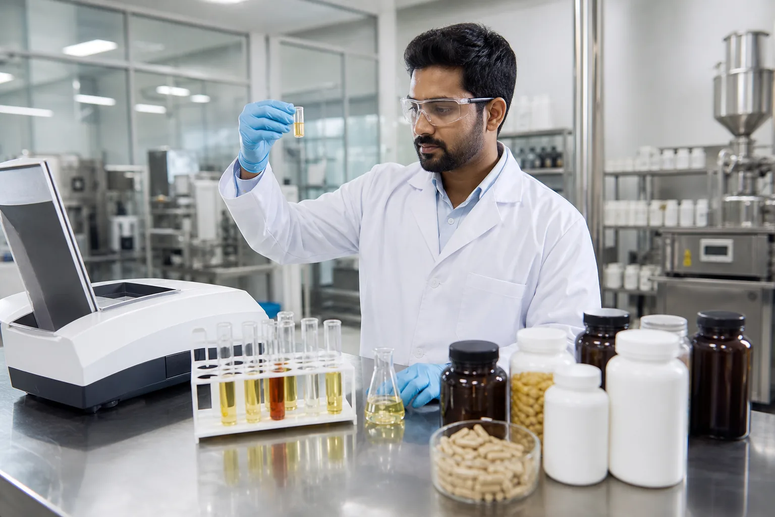 Quality control laboratory instruments