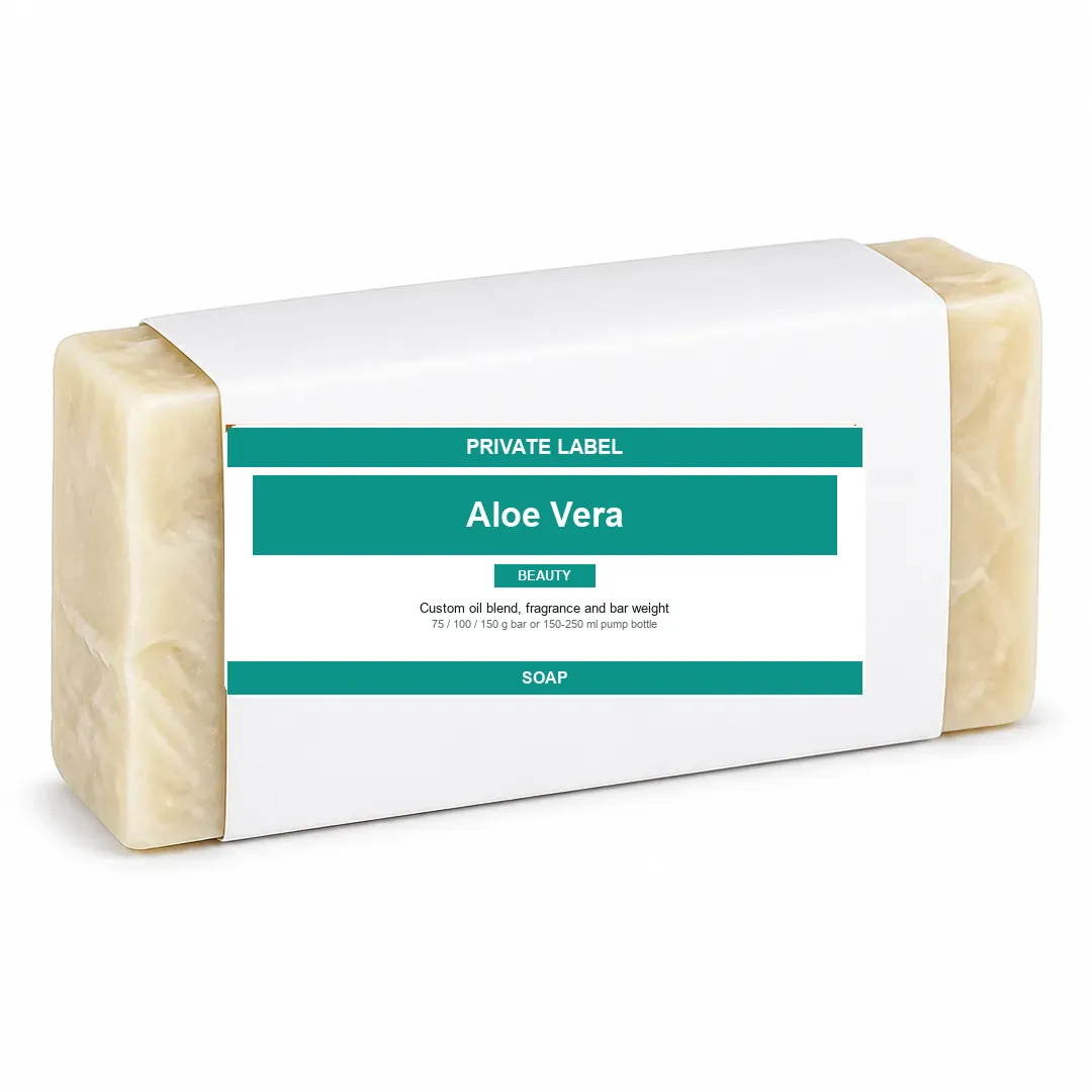 Aloe Vera Soap Bar private label