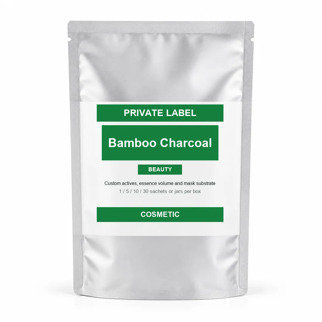 Bamboo Charcoal Sheet Mask private label