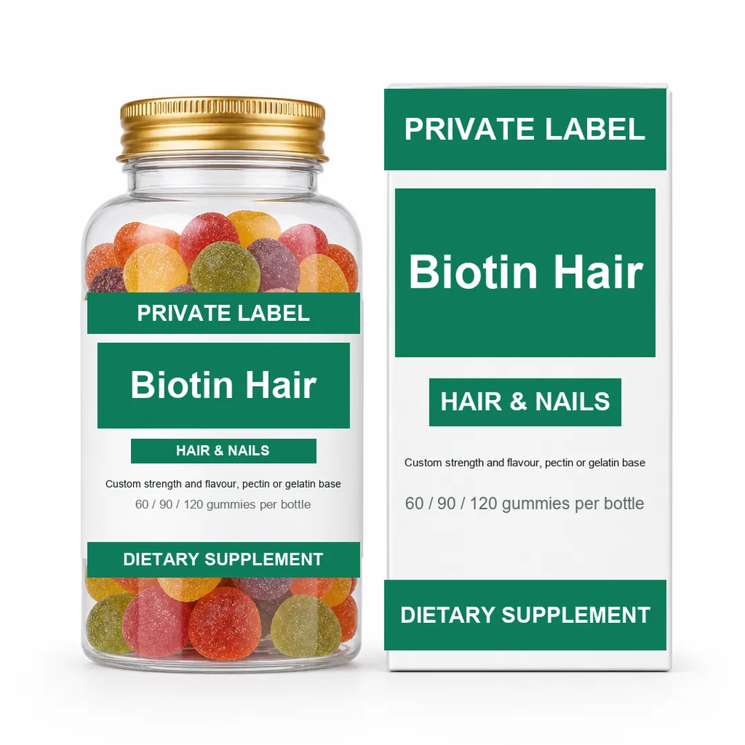 Biotin Hair Skin & Nails Gummies private label
