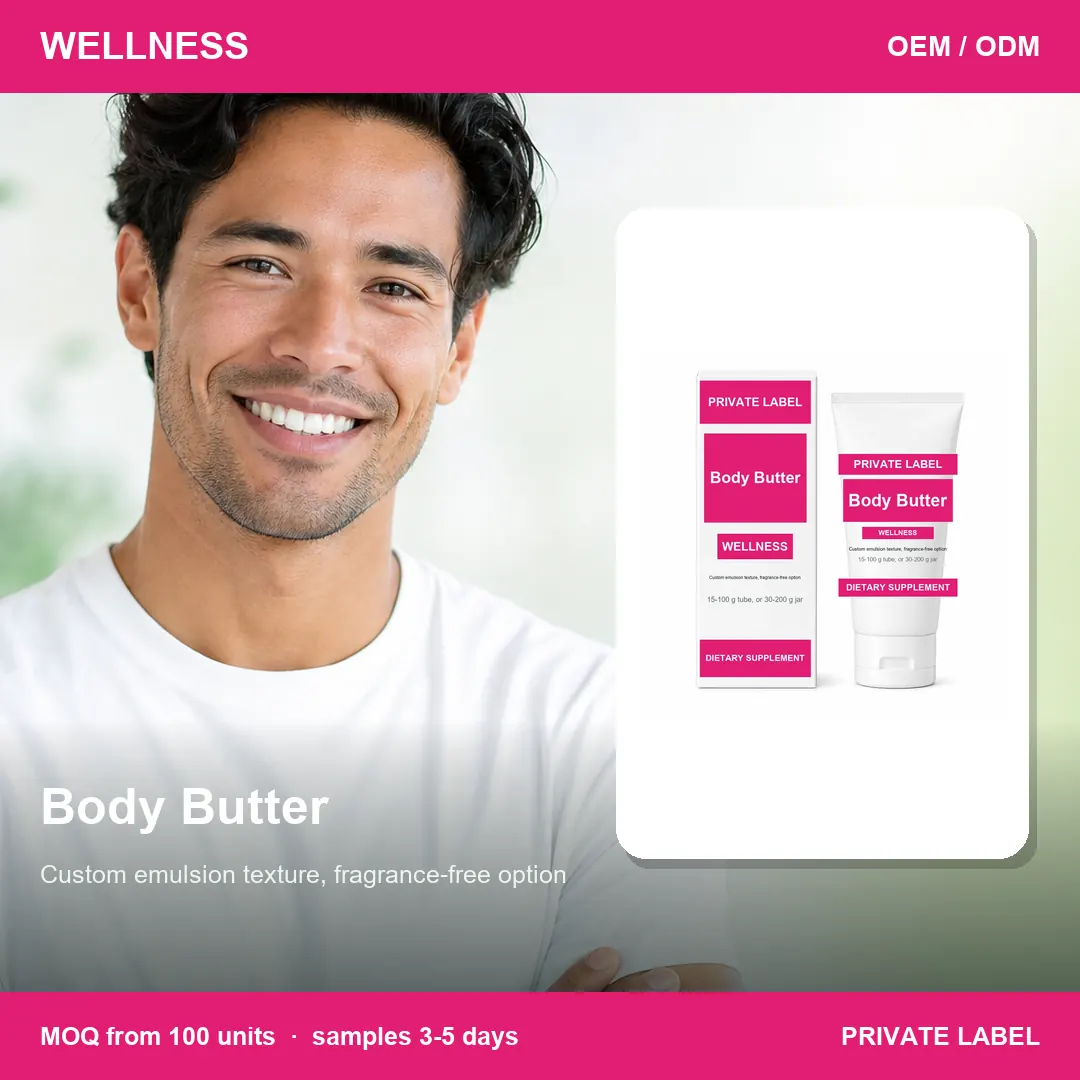 Body Butter — private-label supplement, lifestyle scene
