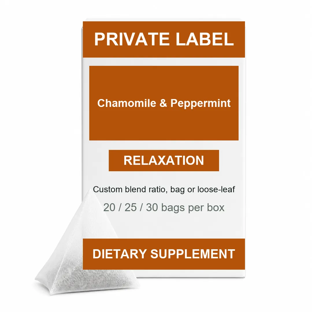 Chamomile & Peppermint Tea Bags private label
