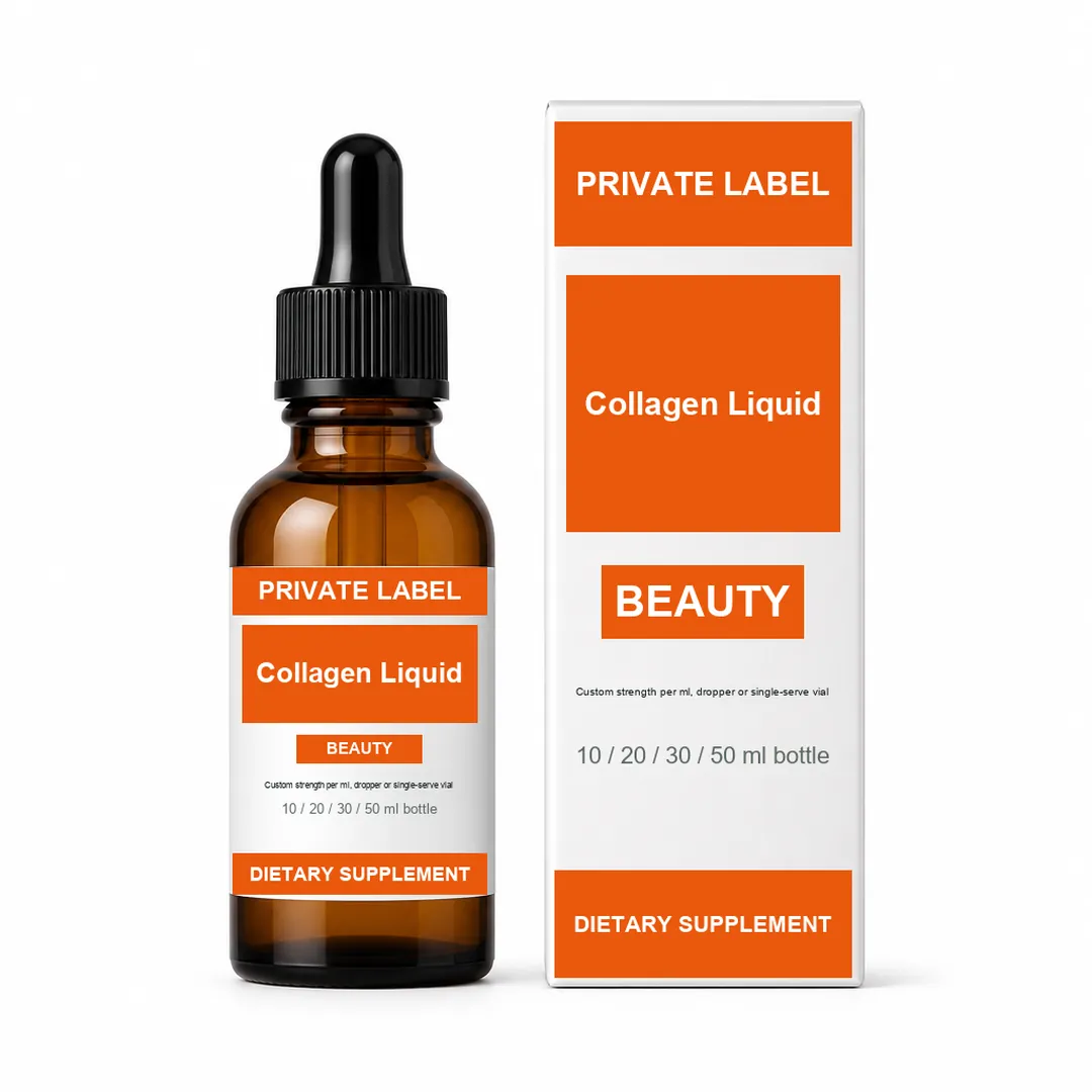 Collagen Liquid Drops Type I II III V X private label