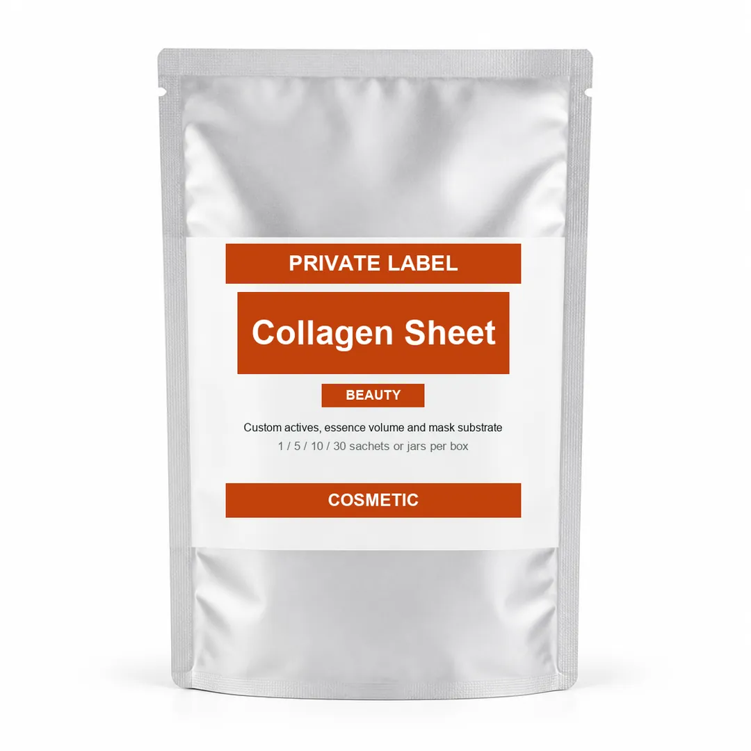 Sheet masks and clay masks private label