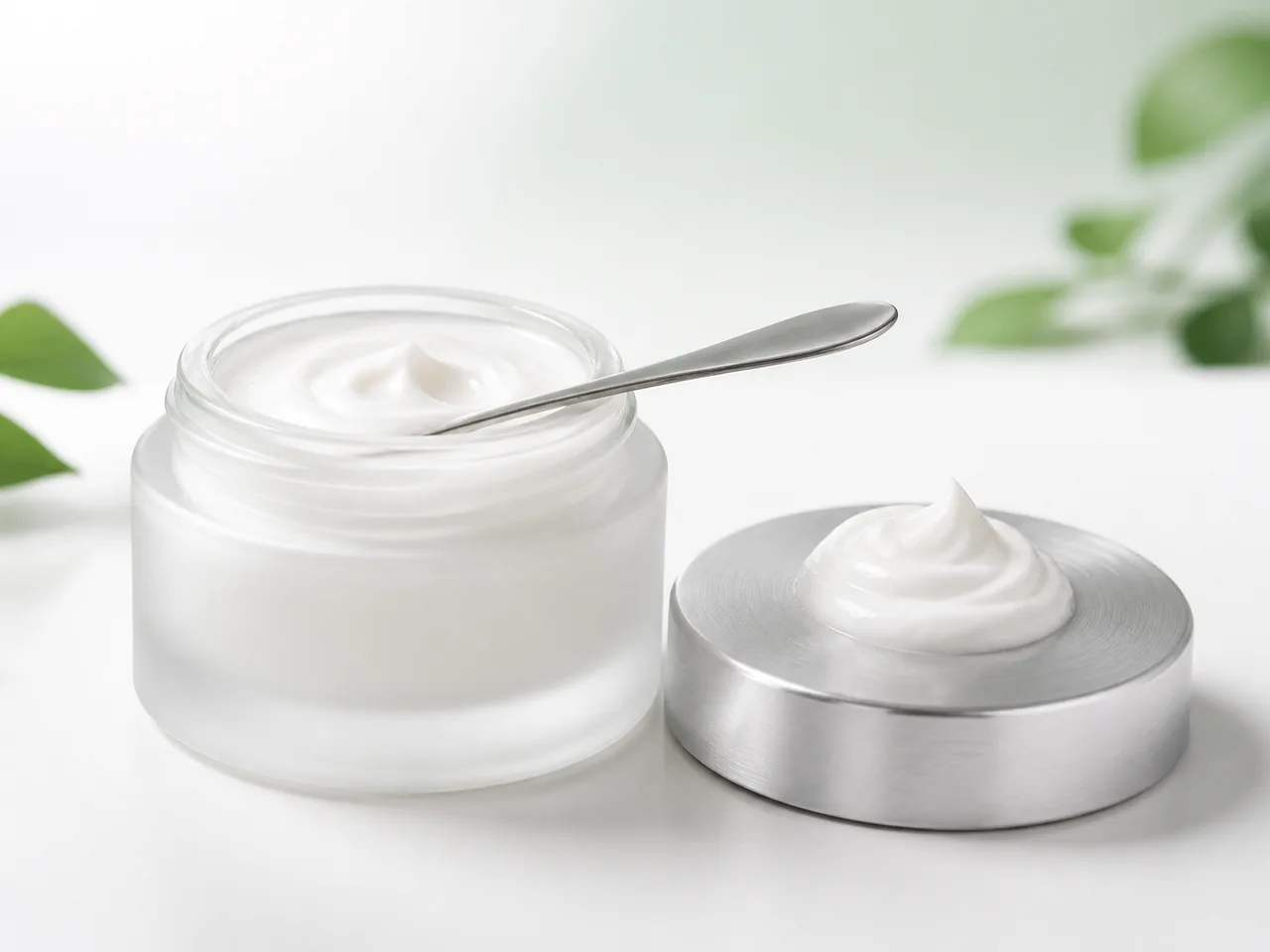 Private-label topical cream in tubes and jars