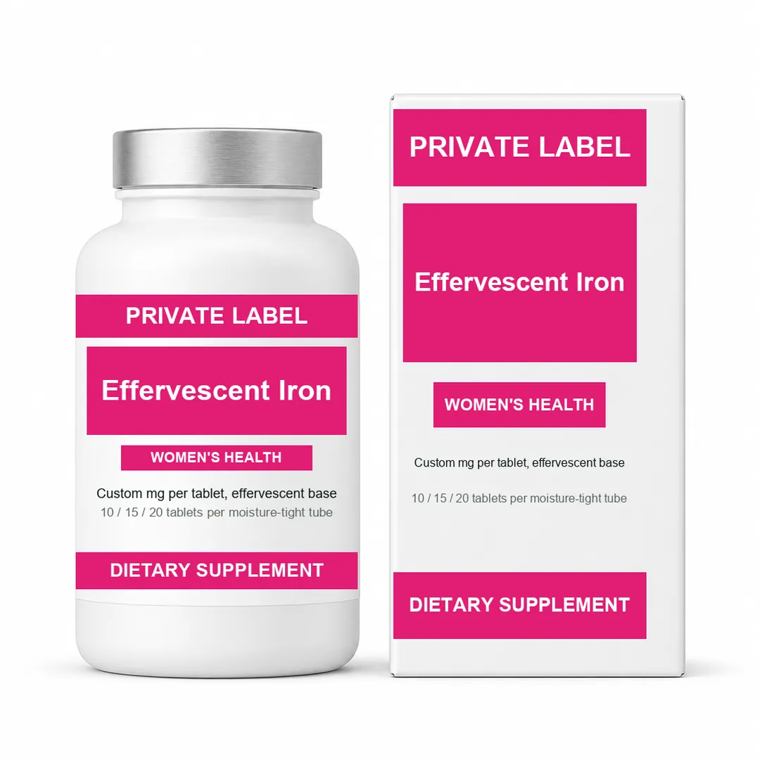 Effervescent Iron Tablets private label