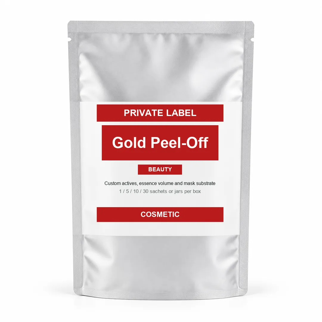Gold Peel-Off Mask private label