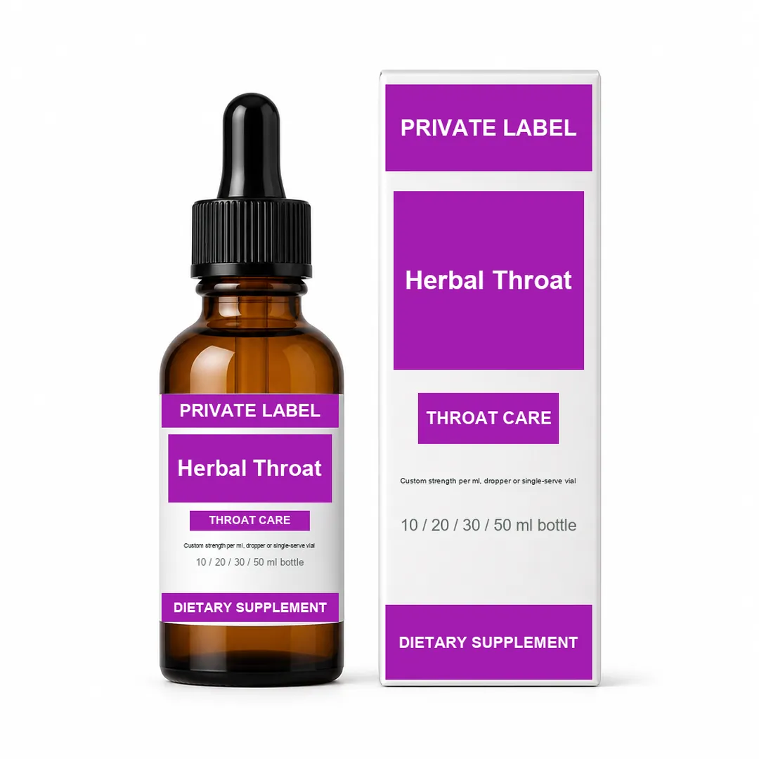 Herbal Throat Syrup private label