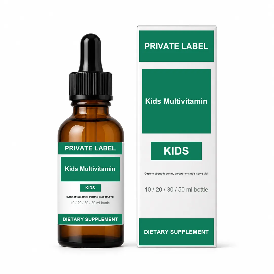 Kids Multivitamin Liquid Drops private label