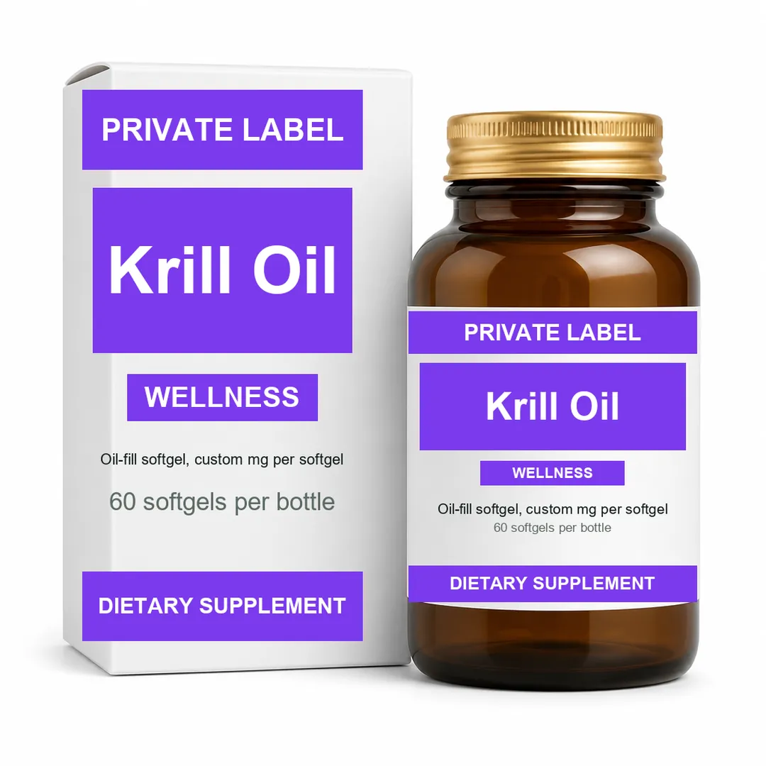 Krill Oil Softgels private label