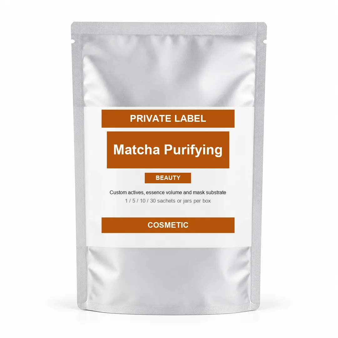 Matcha Purifying Clay Mask private label