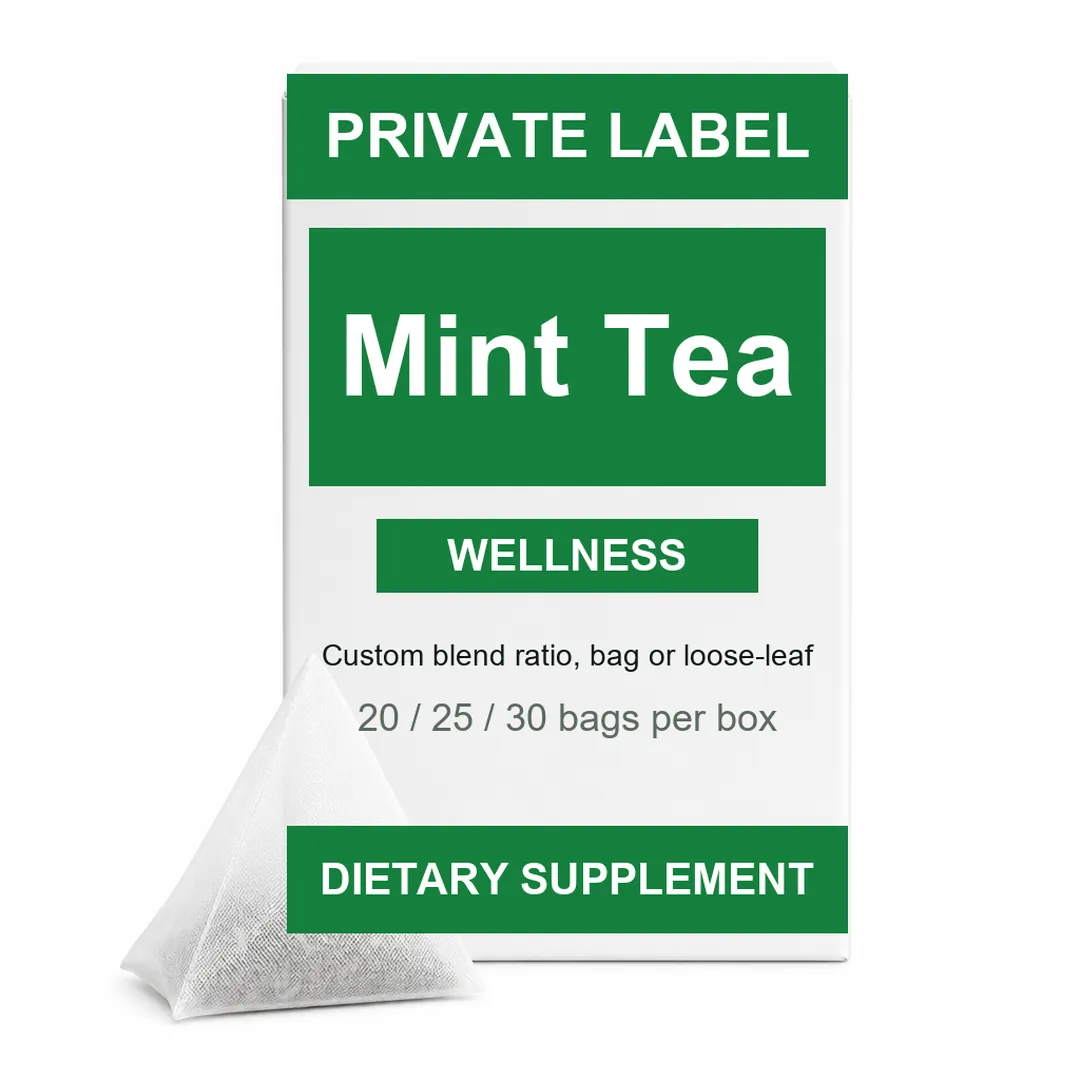 Mint Tea Bags private label