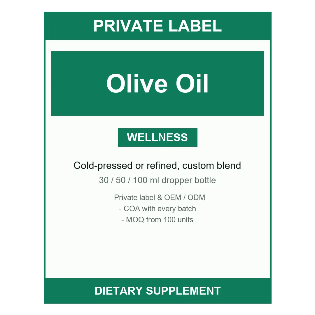 Olive Oil — label design detail
