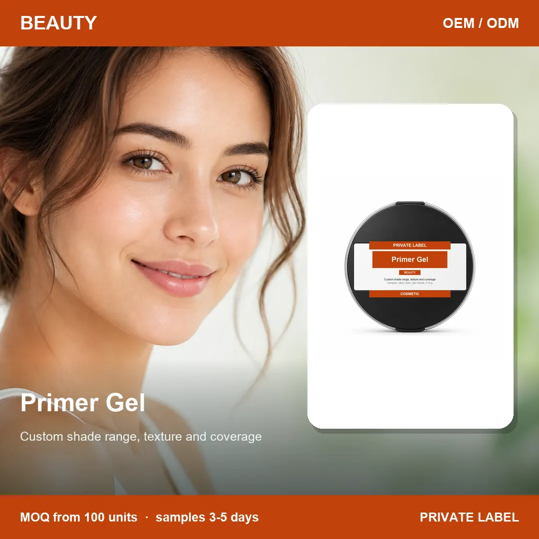 Primer Gel — private-label supplement, lifestyle scene