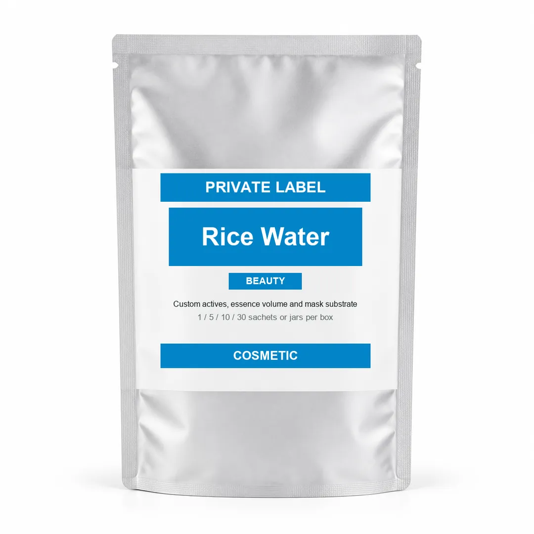Rice Water Sheet Mask private label