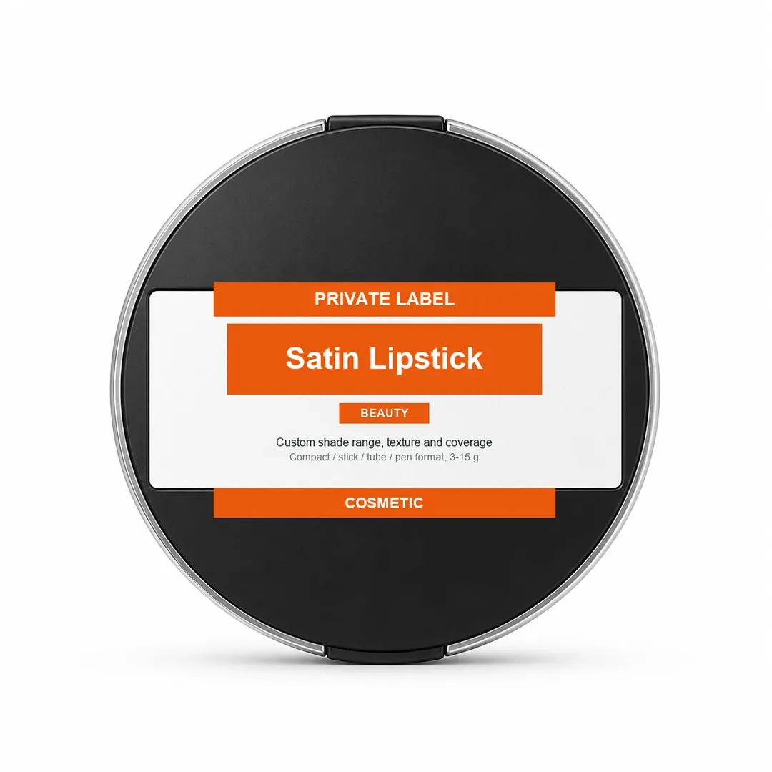 Satin Lipstick private label