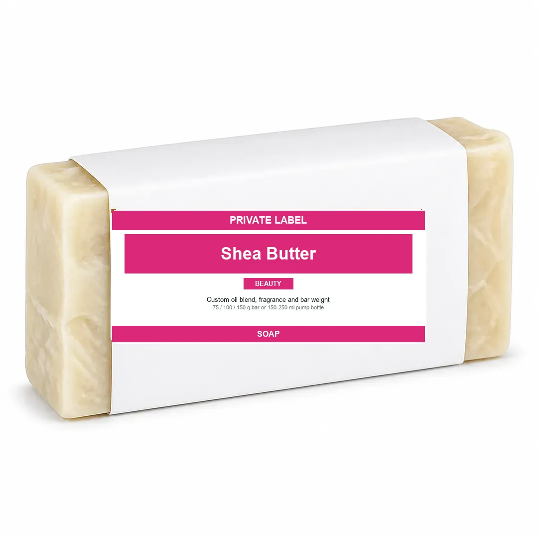 Shea Butter Soap Bar private label