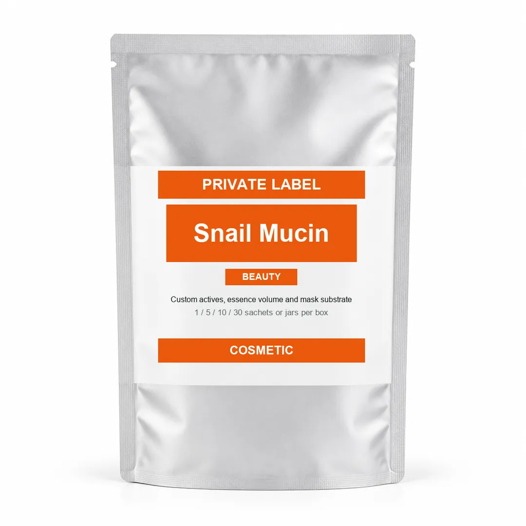 Snail Mucin Sheet Mask private label