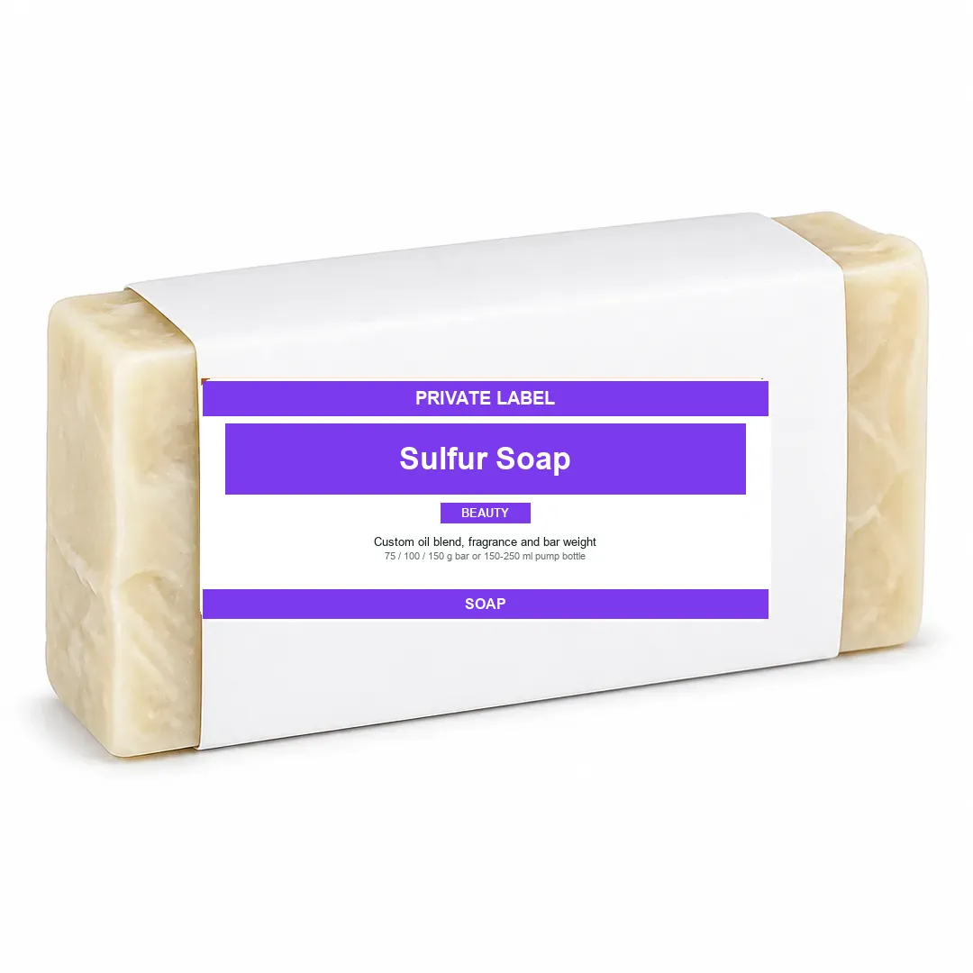 Sulfur Soap Bar private label