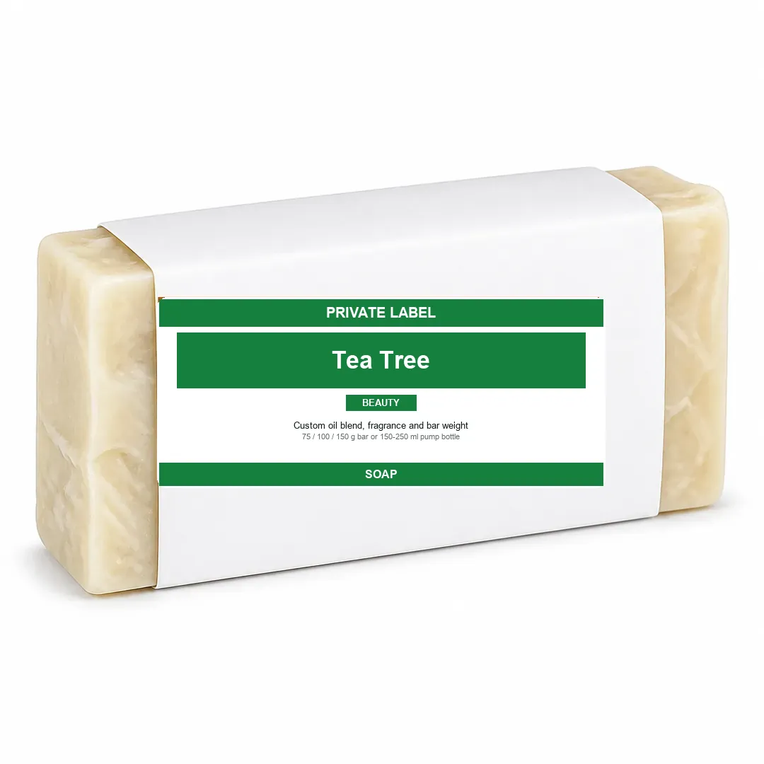 Tea Tree Soap Bar private label