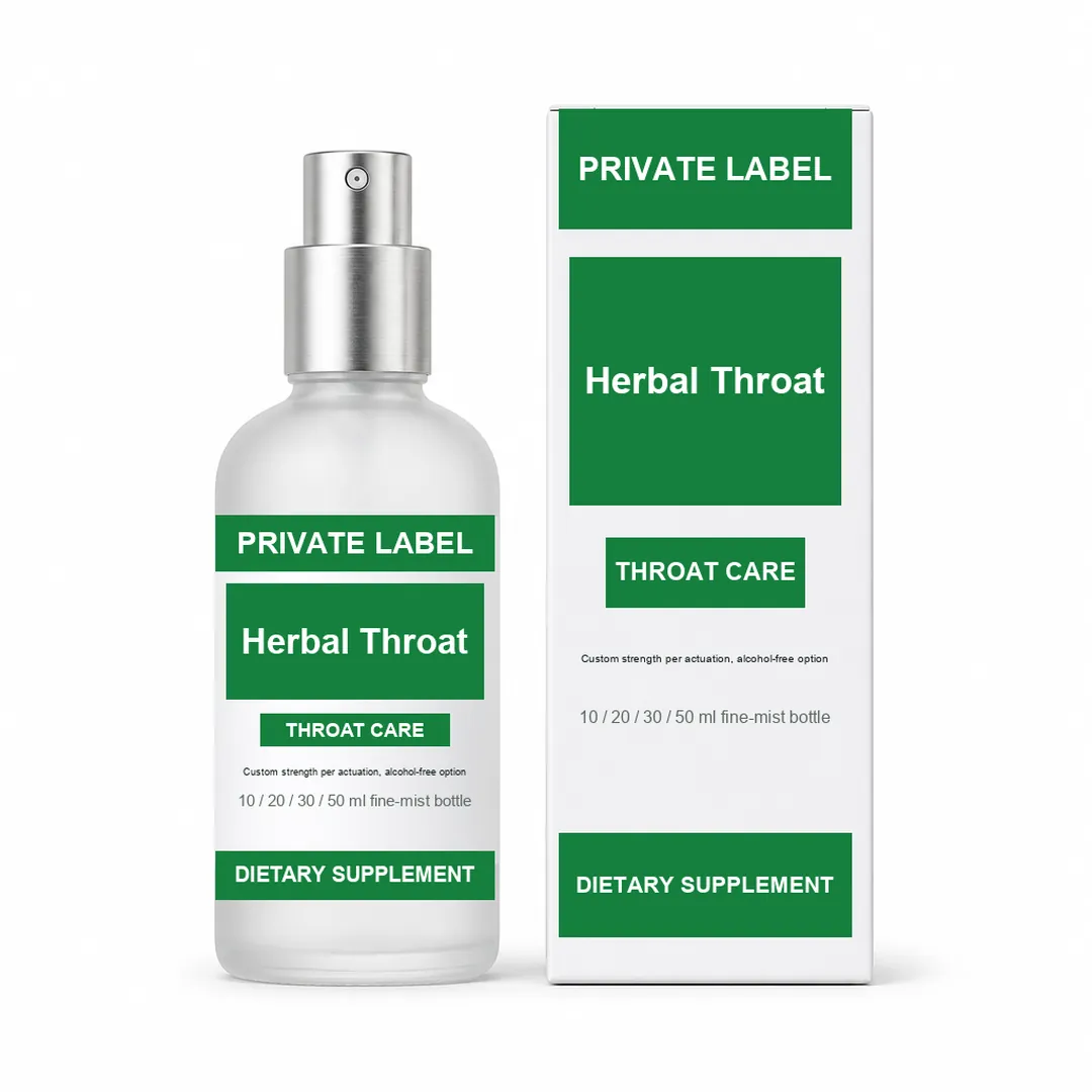 Herbal Throat Spray private label
