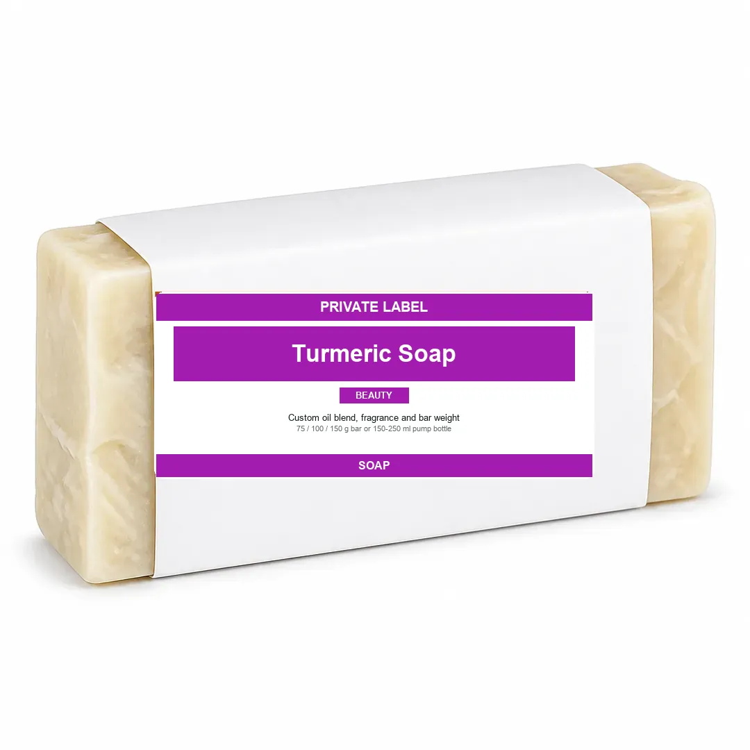 Turmeric Soap Bar private label