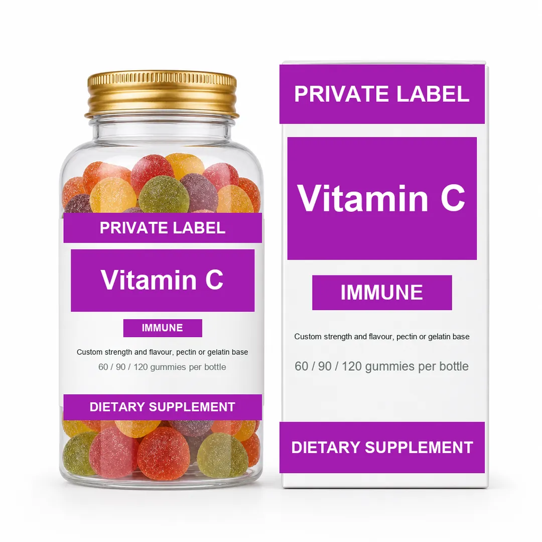 Vitamin C + Zinc Gummies private label